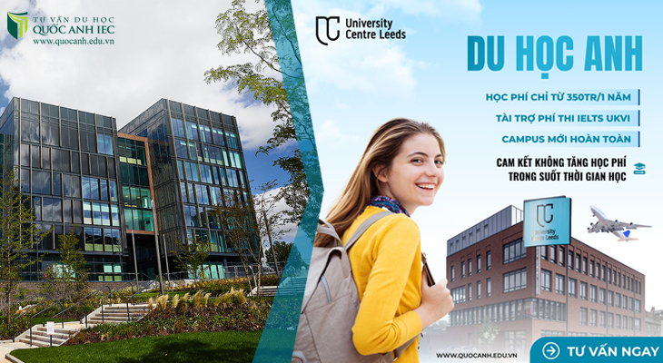 University Centre Leeds (UC Leeds) - Lựa chọn “giá siêu tốt” cho du học Vương Quốc Anh