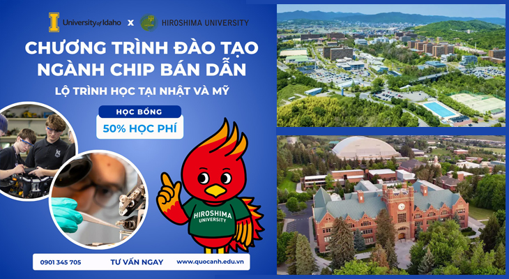 MESA (Học kết hợp 2+2 Nhật - Mỹ) - Lộ trình trở thành kỹ sư chip bán dẫn toàn cầu