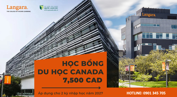Học Bổng 7,500 CAD từ Langara College cho kỳ nhập học 2027 