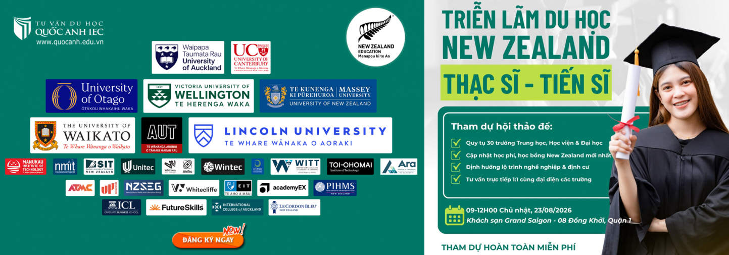 Triển lãm Du học New Zealand 2026