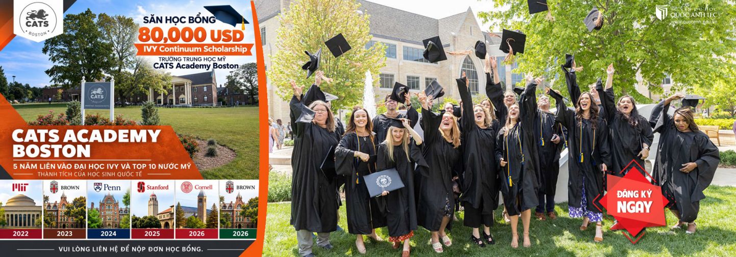 Học bổng IVY Continuum Scholarship tại CATS Academy Boston