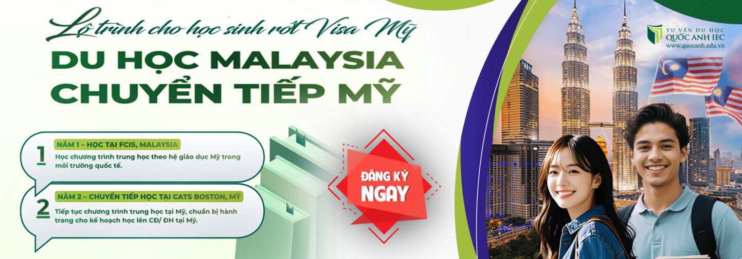 DU HỌC TRUNG HỌC MỸ THEO LỘ TRÌNH 1+1 TẠI MALAYSIA - HỌC BỔNG LÊN ĐẾN 100% HỌC PHÍ